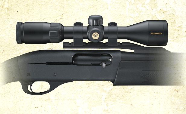 Shotgun with scope